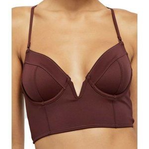 Free People Bralette Brianna Longline NWT